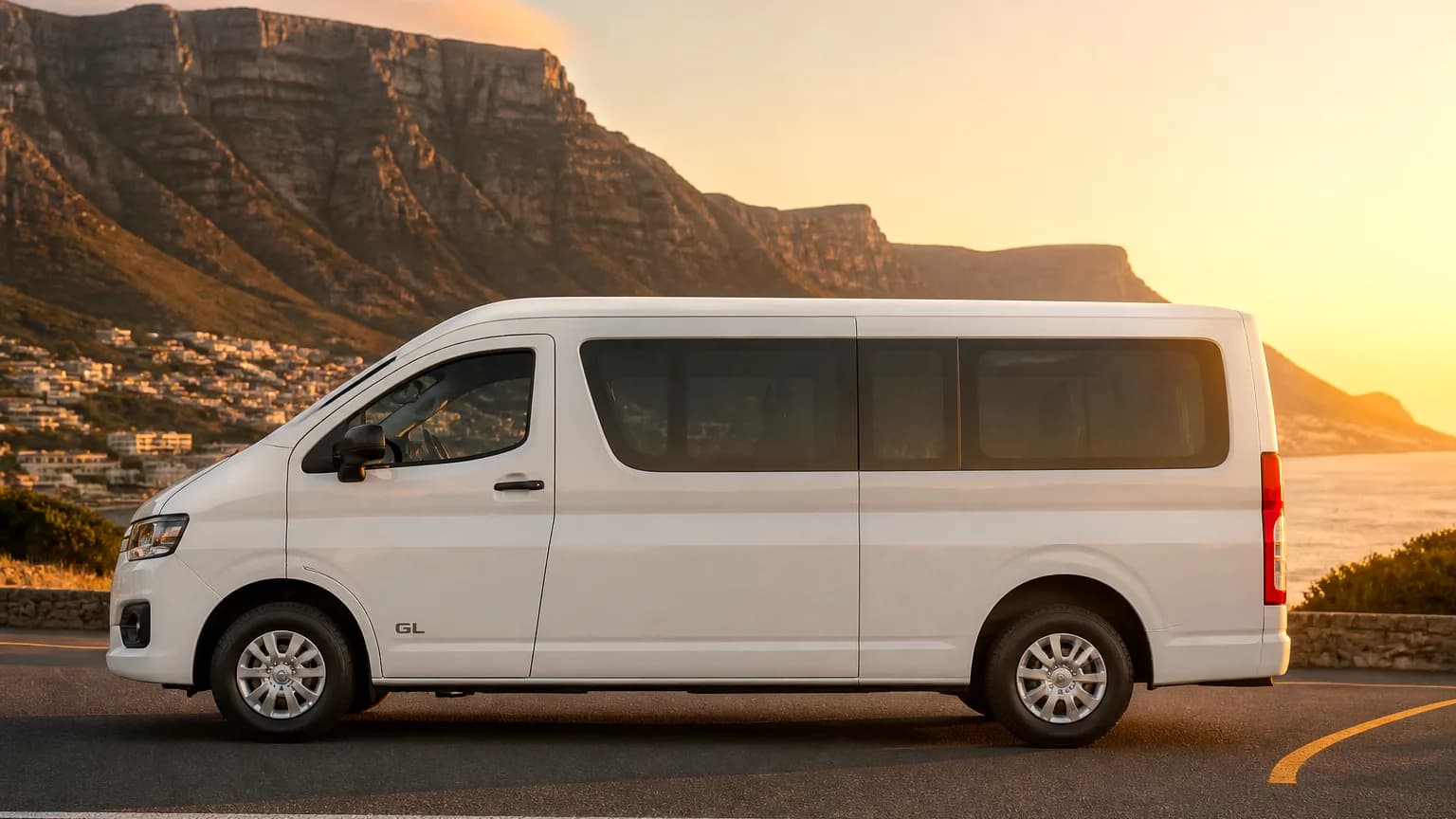 Toyota Quantum GL — Side profile view, Cape Town