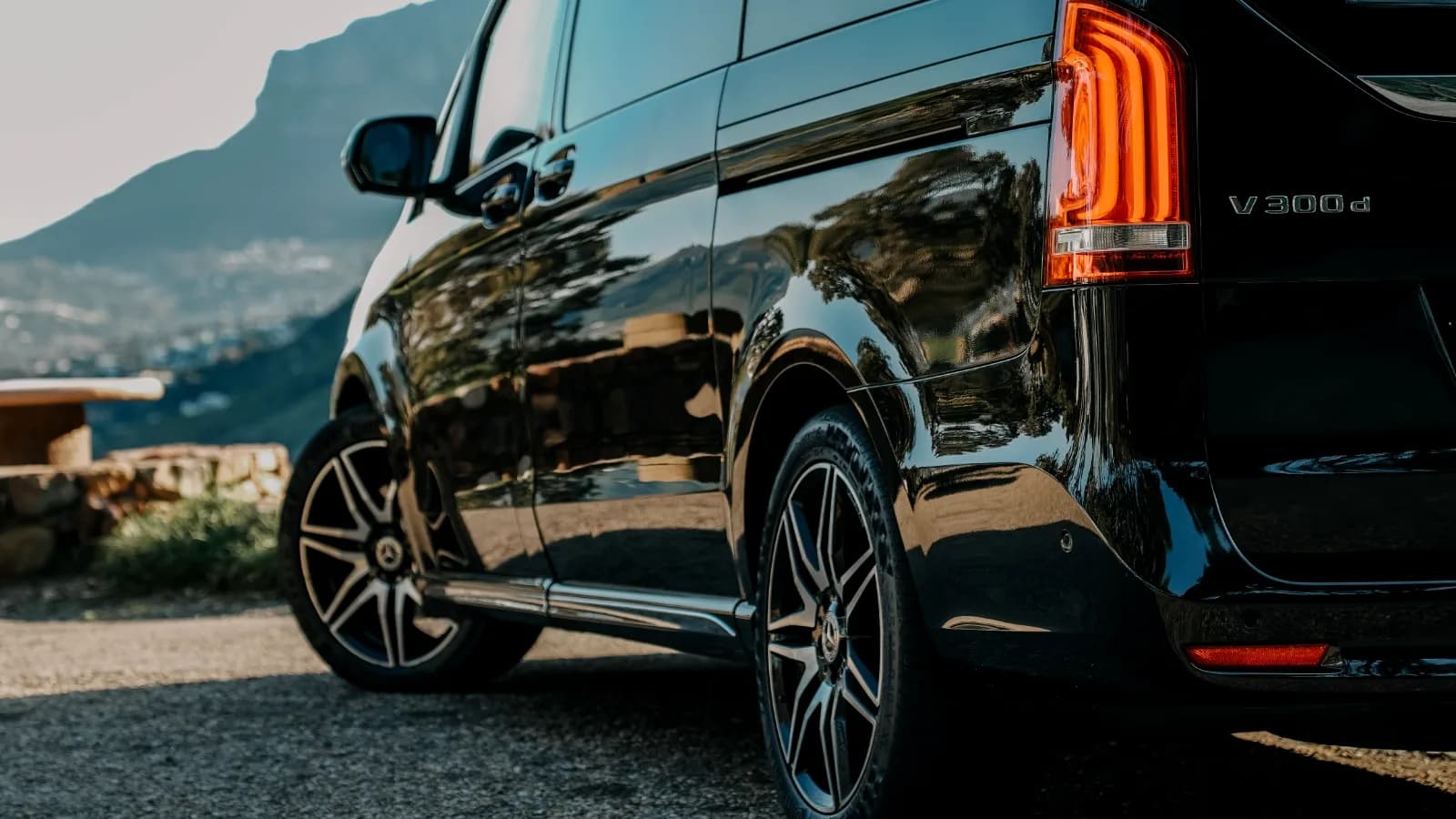 Mercedes-Benz V-Class — Luggage space view, Cape Town
