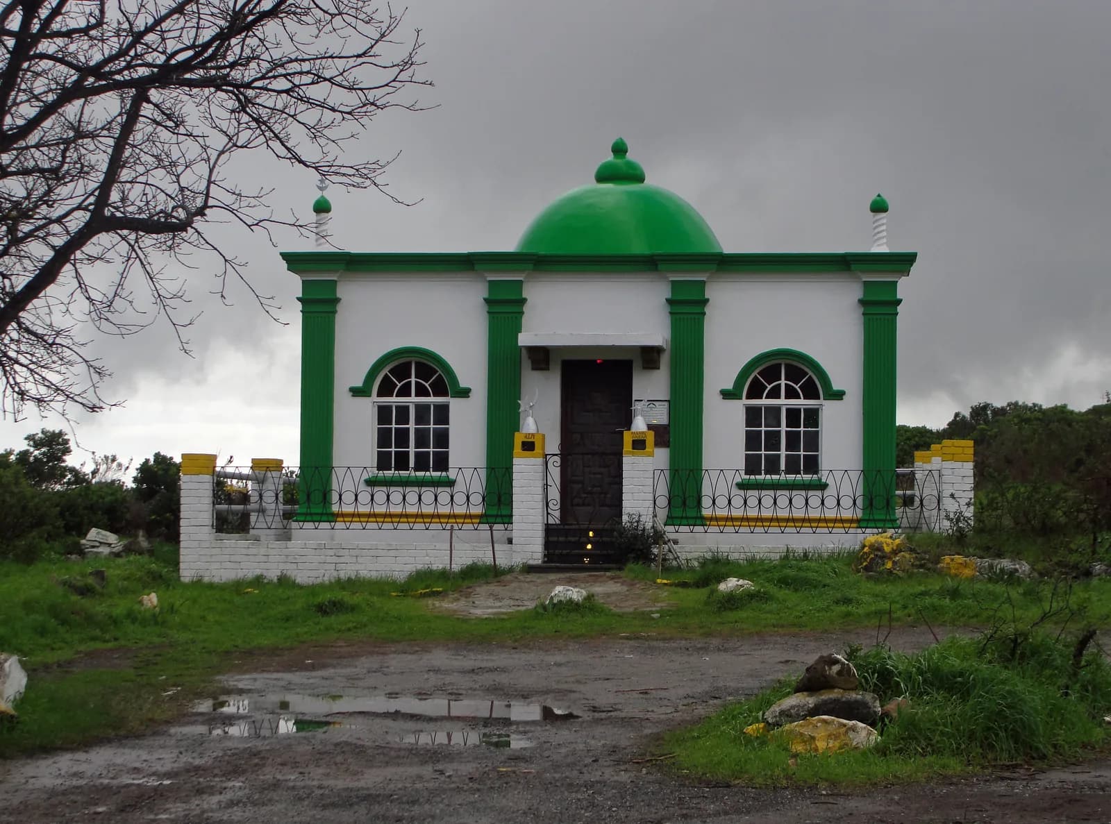 Historic Islamic kramat shrine on Signal Hill in Cape Town